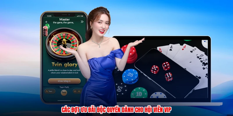 Các đợt ưu đãi độc quyền dành cho hội viên VIP