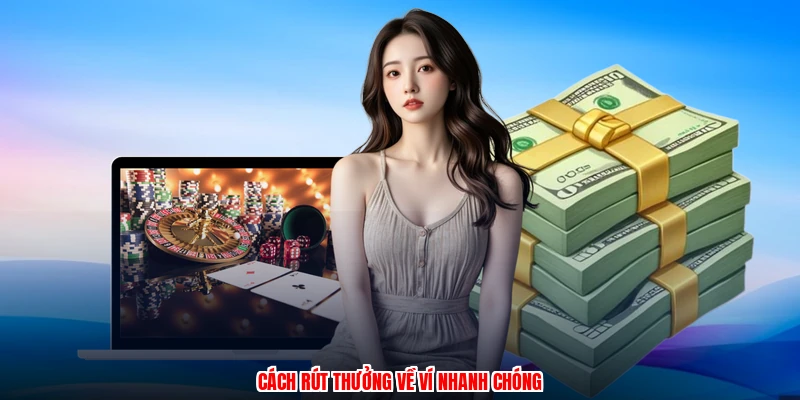 Cách rút thưởng về ví nhanh chóng
