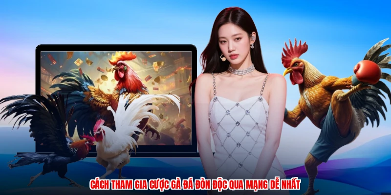 Cách tham gia cược gà đá đòn độc qua mạng dễ nhất