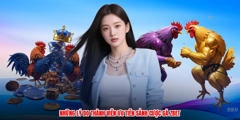 Những lý do thành viên ưu tiên sảnh cược gà ZBET