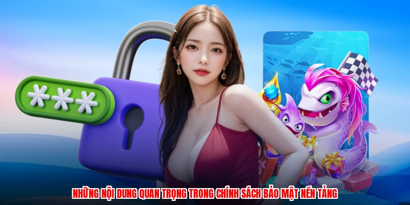 Những nội dung quan trọng trong chính sách bảo mật nền tảng