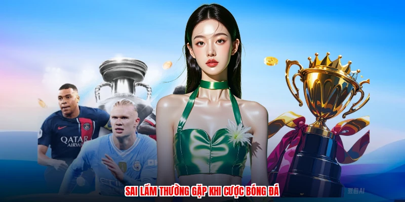 Sai lầm thường gặp khi cược bóng đá