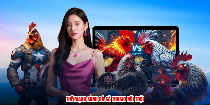 Thế mạnh sảnh đá gà thomo nổi trội