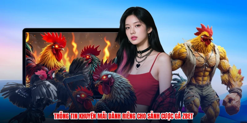 Thông tin khuyến mãi dành riêng cho sảnh cược gà ZBET