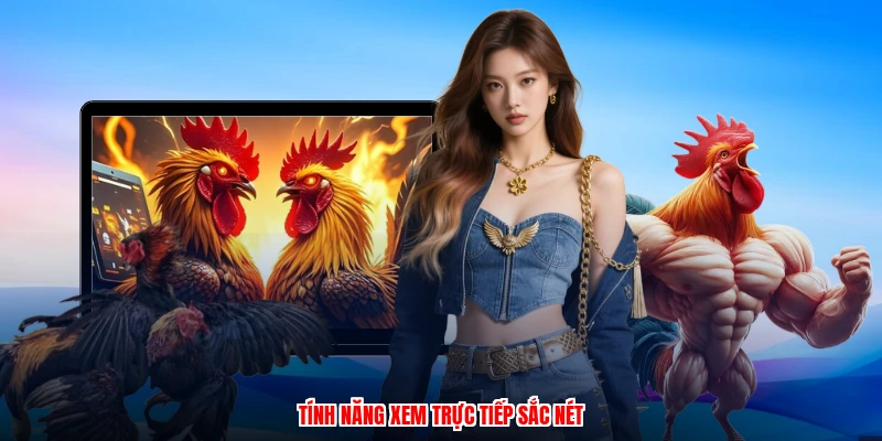 Tính năng xem trực tiếp sắc nét